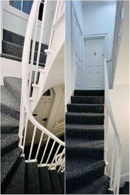 Flat 4 Marine Parade House, 1 East Cliff- Next To Dover Port, White Cliffs, Beach, Castle Exterior foto