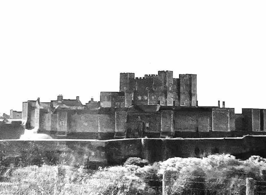 Flat 4 Marine Parade House, 1 East Cliff- Next To Dover Port, White Cliffs, Beach, Castle Exterior foto